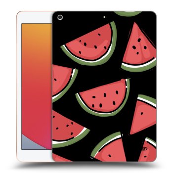 Picasee crna silikonska maskica za Apple iPad 10.2" 2020 (8. gen) - Melone