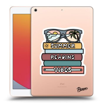 Picasee silikonska prozirna maskica za Apple iPad 10.2" 2020 (8. gen) - Summer reading vibes