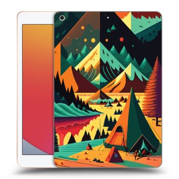 Picasee silikonska prozirna maskica za Apple iPad 10.2" 2020 (8. gen) - Colorado