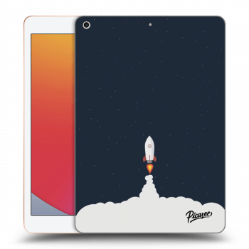 Picasee silikonska prozirna maskica za Apple iPad 10.2" 2020 (8. gen) - Astronaut 2