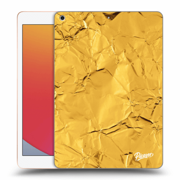 Picasee crna silikonska maskica za Apple iPad 10.2" 2020 (8. gen) - Gold
