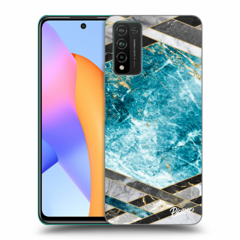 Maskica za Honor 10X Lite - Blue geometry