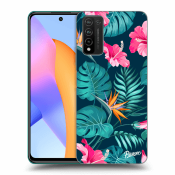 Maskica za Honor 10X Lite - Pink Monstera