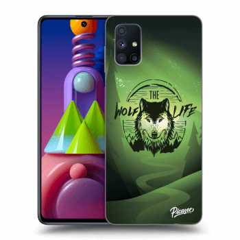 Maskica za Samsung Galaxy M51 M515F - Wolf life