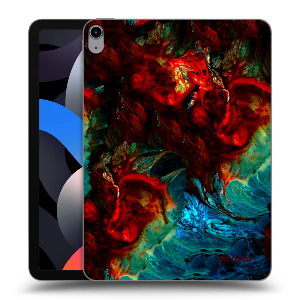 Picasee silikonska prozirna maskica za Apple iPad Air 4 10.9" 2020 - Universe