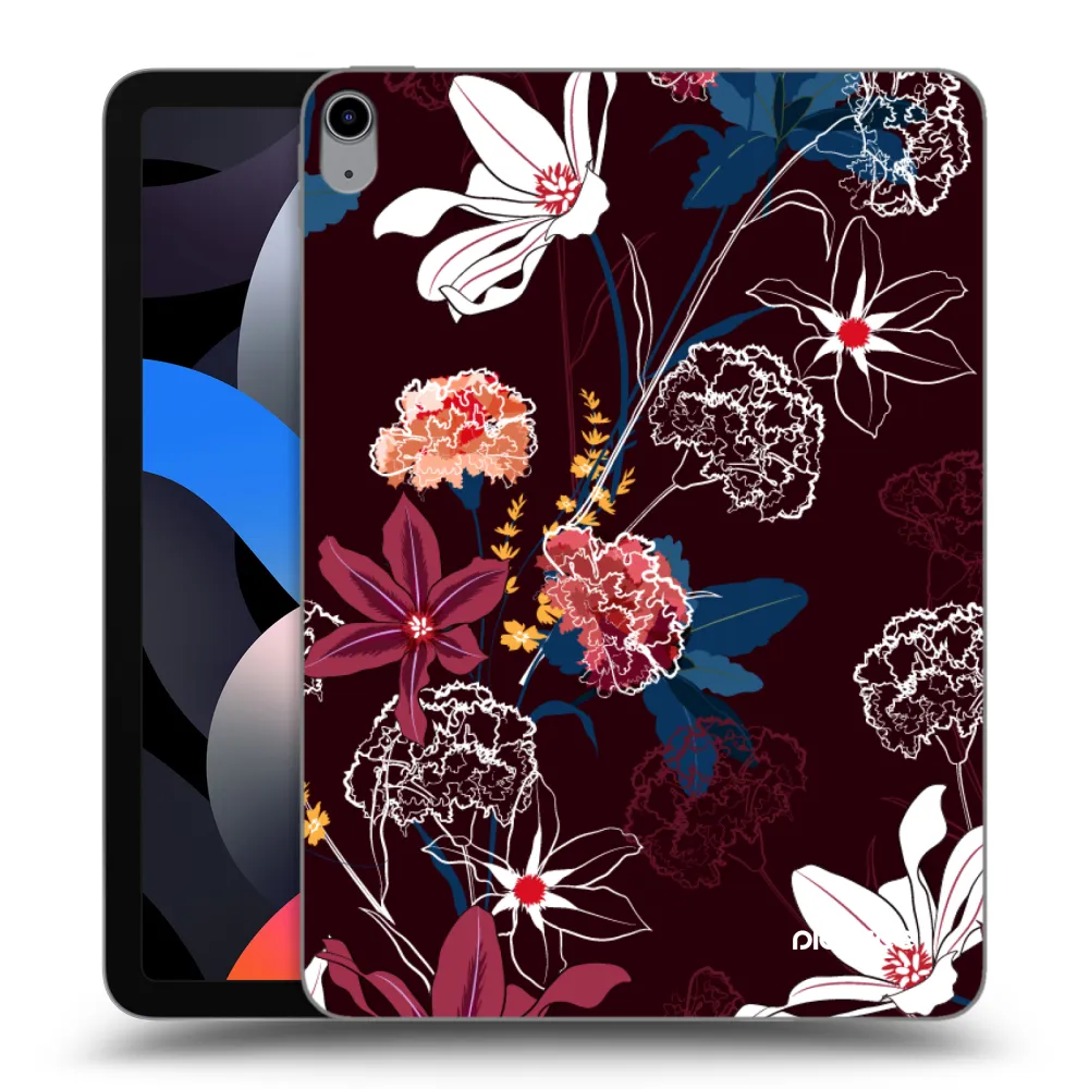 Picasee silikonska prozirna maskica za Apple iPad Air 4 10.9" 2020 - Dark Meadow
