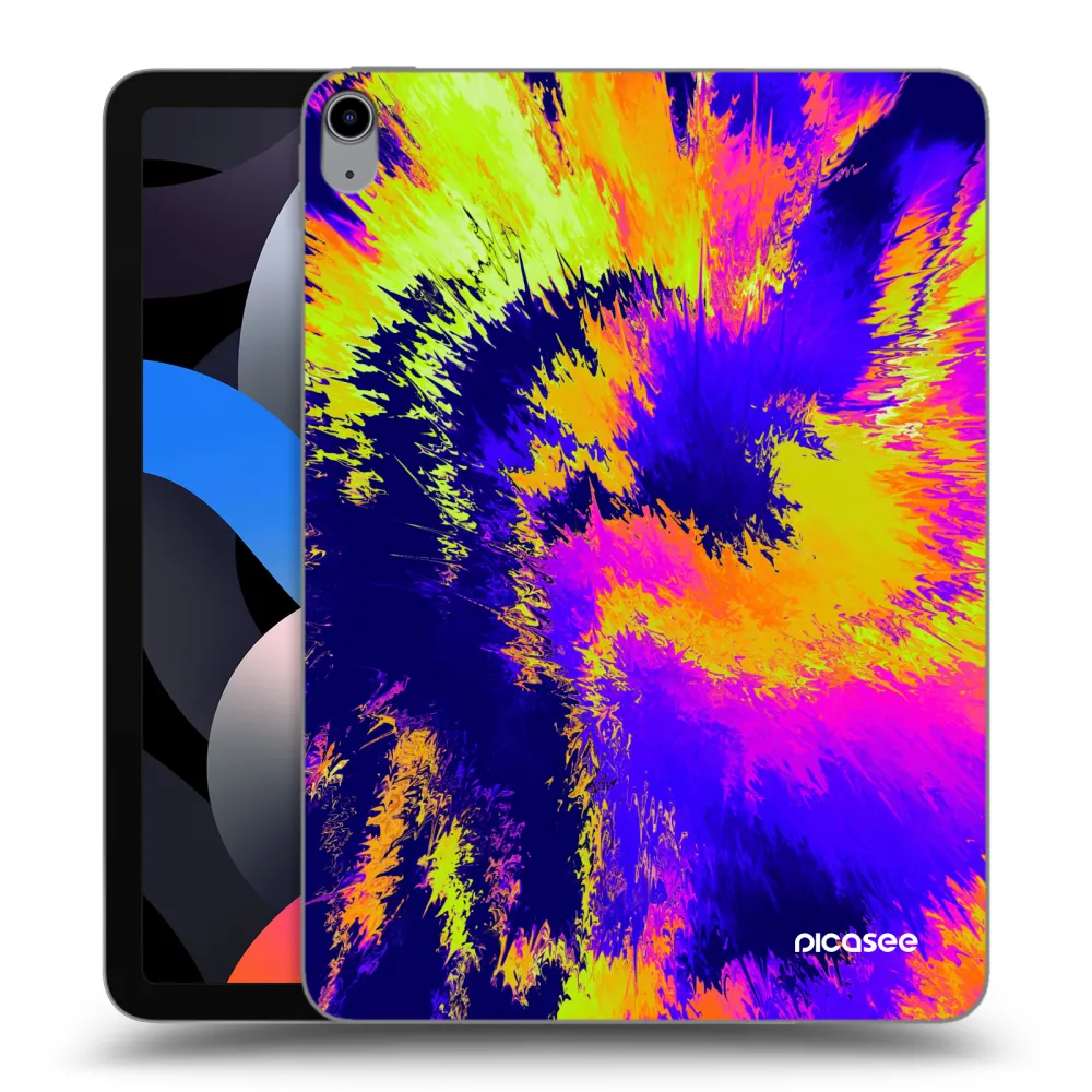 Picasee silikonska prozirna maskica za Apple iPad Air 4 10.9" 2020 - Burn