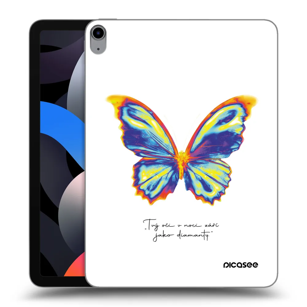 Picasee silikonska prozirna maskica za Apple iPad Air 4 10.9" 2020 - Diamanty White