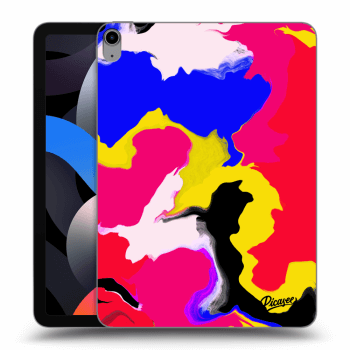Picasee silikonska prozirna maskica za Apple iPad Air 4 10.9" 2020 - Watercolor