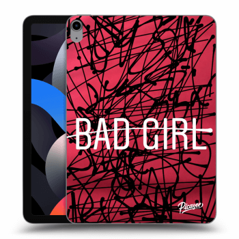 Picasee silikonska prozirna maskica za Apple iPad Air 4 10.9" 2020 - Bad girl
