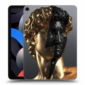 Picasee silikonska prozirna maskica za Apple iPad Air 4 10.9" 2020 - Wildfire - Gold