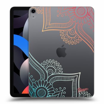 Picasee silikonska prozirna maskica za Apple iPad Air 4 10.9" 2020 - Flowers pattern