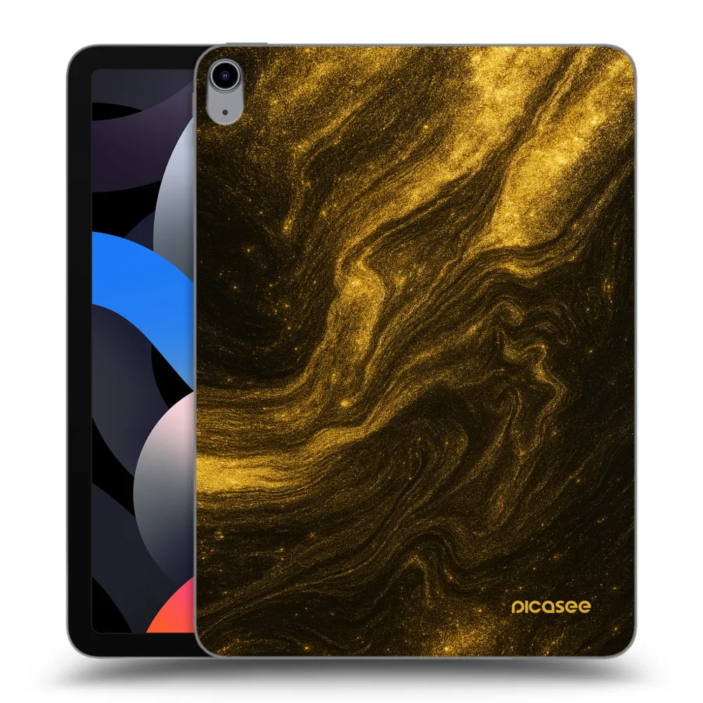 Picasee silikonska prozirna maskica za Apple iPad Air 4 10.9" 2020 - Black