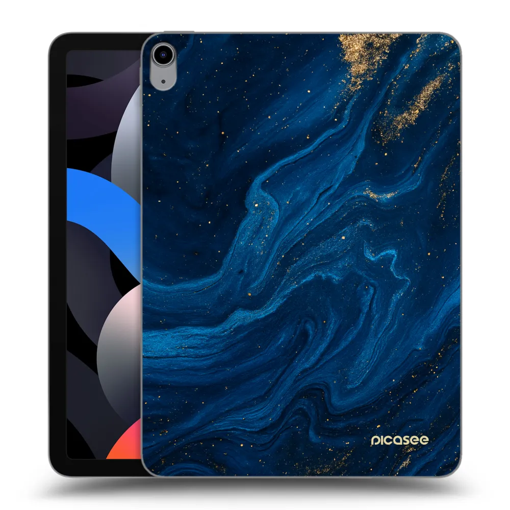 Picasee silikonska prozirna maskica za Apple iPad Air 4 10.9" 2020 - Blue