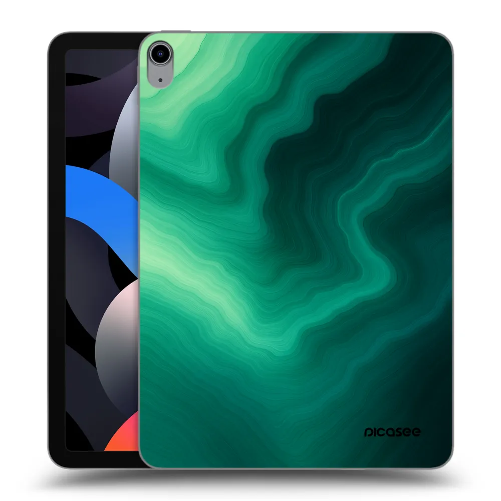 Picasee silikonska prozirna maskica za Apple iPad Air 4 10.9" 2020 - Malachite