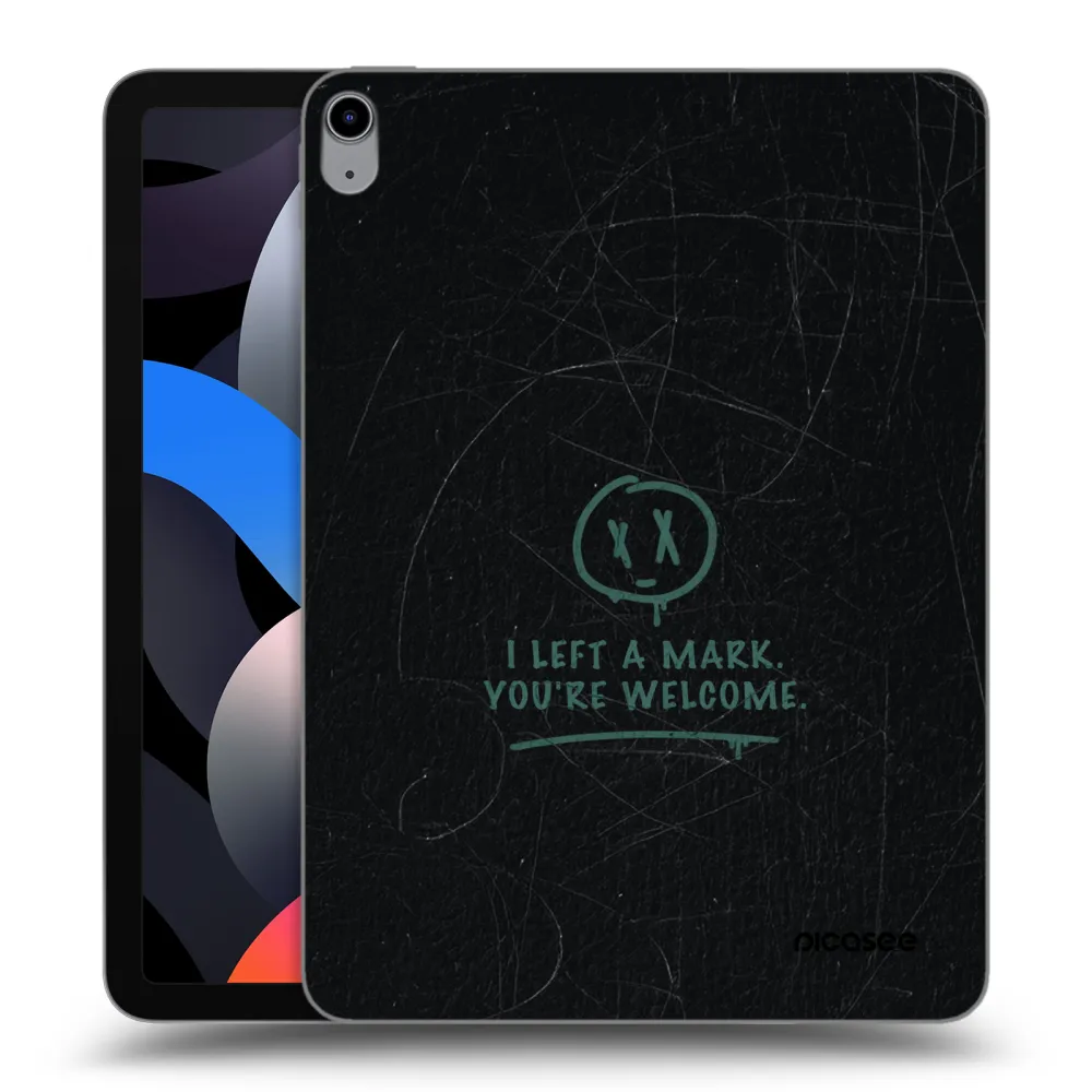 Picasee silikonska prozirna maskica za Apple iPad Air 4 10.9" 2020 - LEFT A MARK