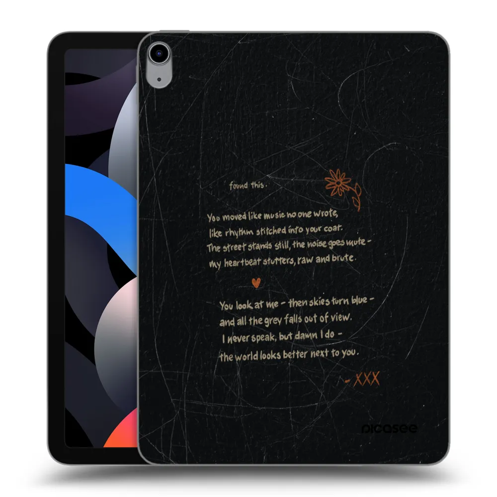 Picasee silikonska prozirna maskica za Apple iPad Air 4 10.9" 2020 - POET