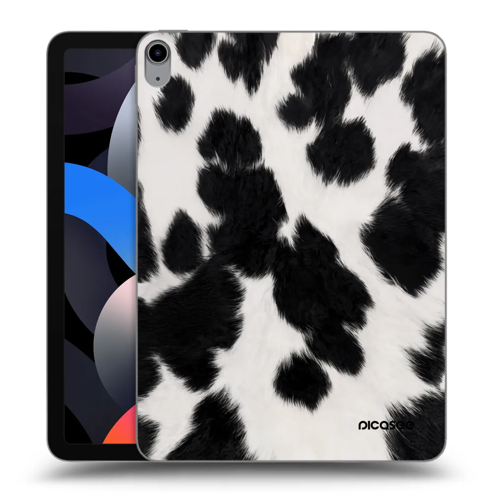 Picasee silikonska prozirna maskica za Apple iPad Air 4 10.9" 2020 - Black Moo