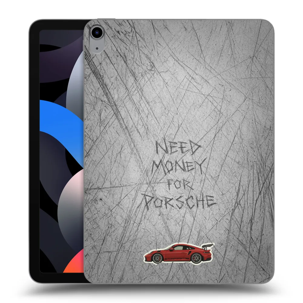 Picasee silikonska prozirna maskica za Apple iPad Air 4 10.9" 2020 - Garage Scratch