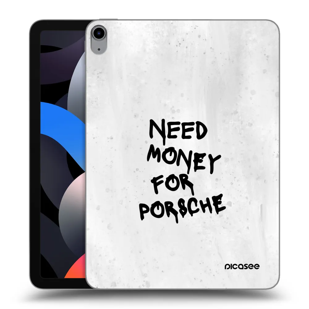 Picasee silikonska prozirna maskica za Apple iPad Air 4 10.9" 2020 - White Dollar