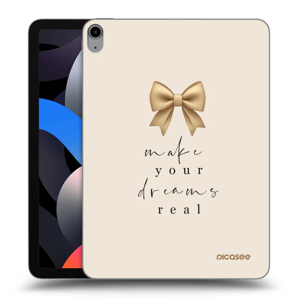 Picasee silikonska prozirna maskica za Apple iPad Air 4 10.9" 2020 - Golden Dream