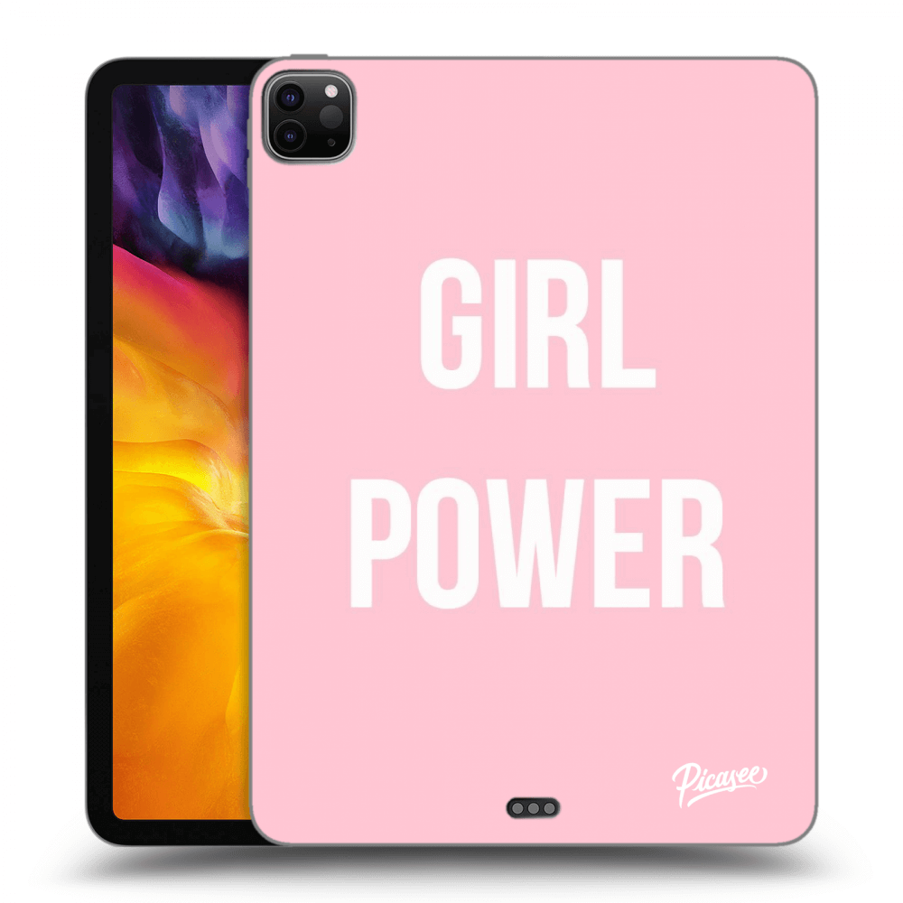 Picasee crna silikonska maskica za Apple iPad Pro 11" 2020 (2.gen) - Girl power