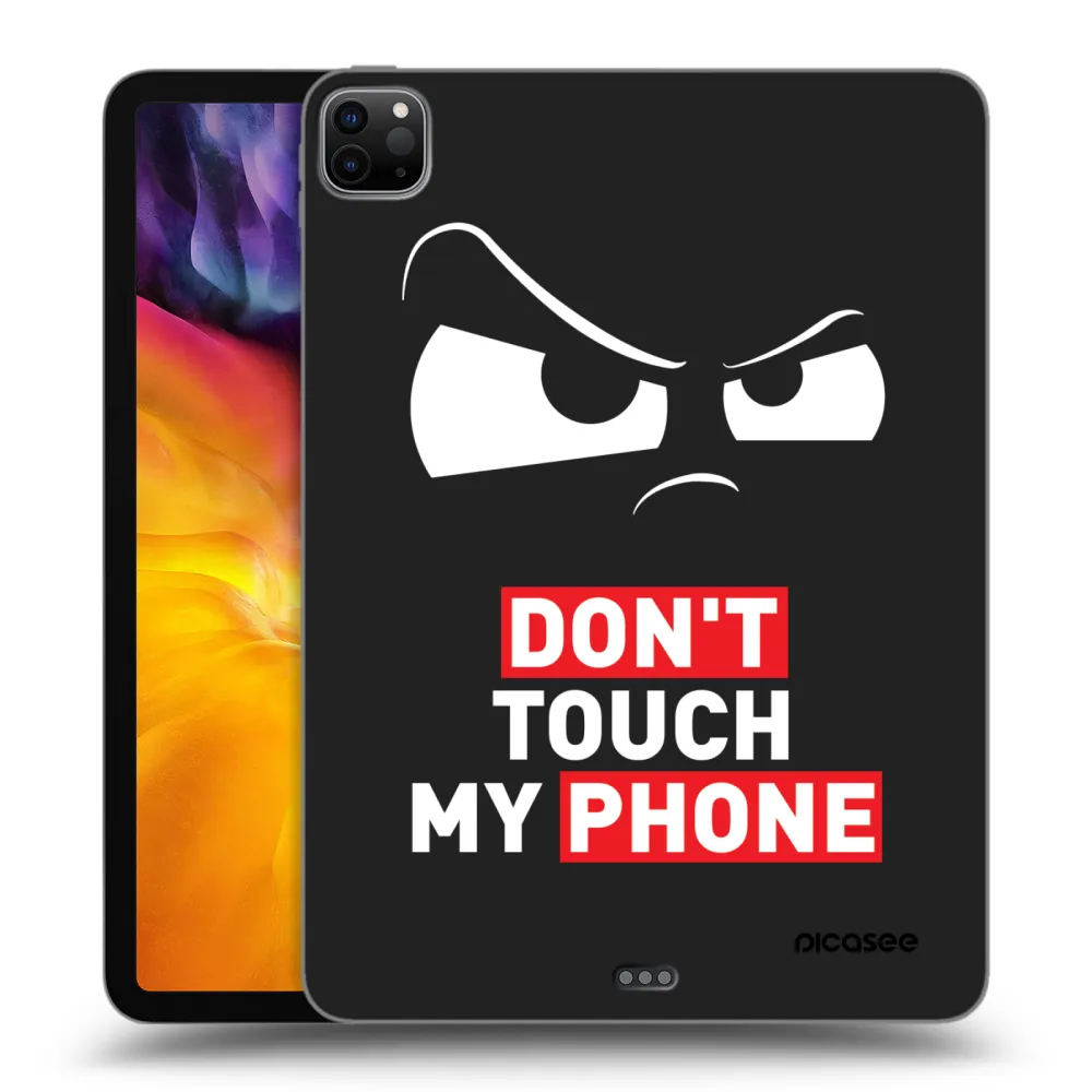 Picasee crna silikonska maskica za Apple iPad Pro 11" 2020 (2.gen) - Cloudy Eye - Transparent