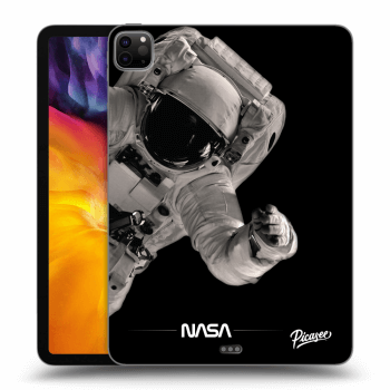 Picasee crna silikonska maskica za Apple iPad Pro 11" 2020 (2.gen) - Astronaut Big