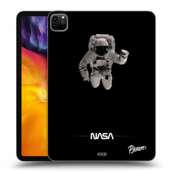 Picasee crna silikonska maskica za Apple iPad Pro 11" 2020 (2.gen) - Astronaut Minimal