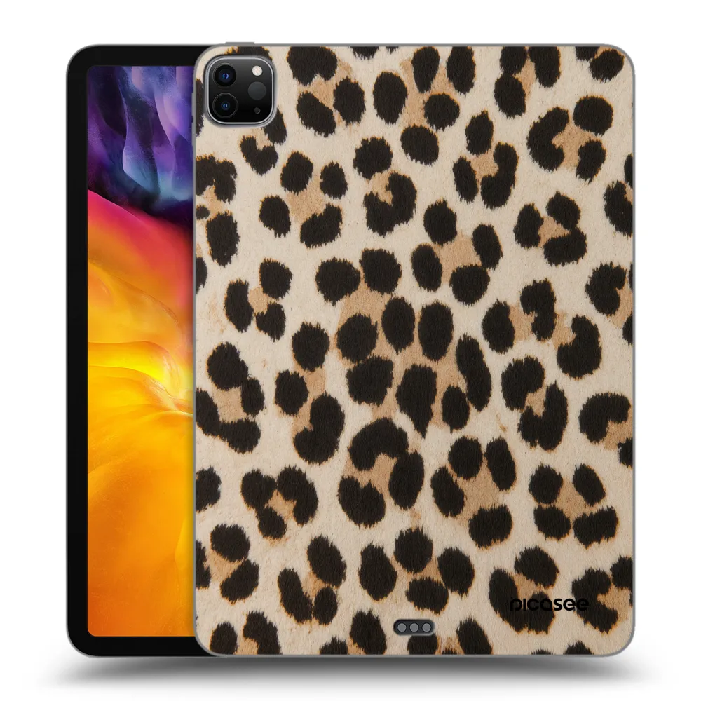 Picasee crna silikonska maskica za Apple iPad Pro 11" 2020 (2.gen) - Brown Tiger
