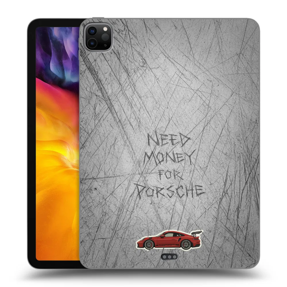 Picasee crna silikonska maskica za Apple iPad Pro 11" 2020 (2.gen) - Garage Scratch