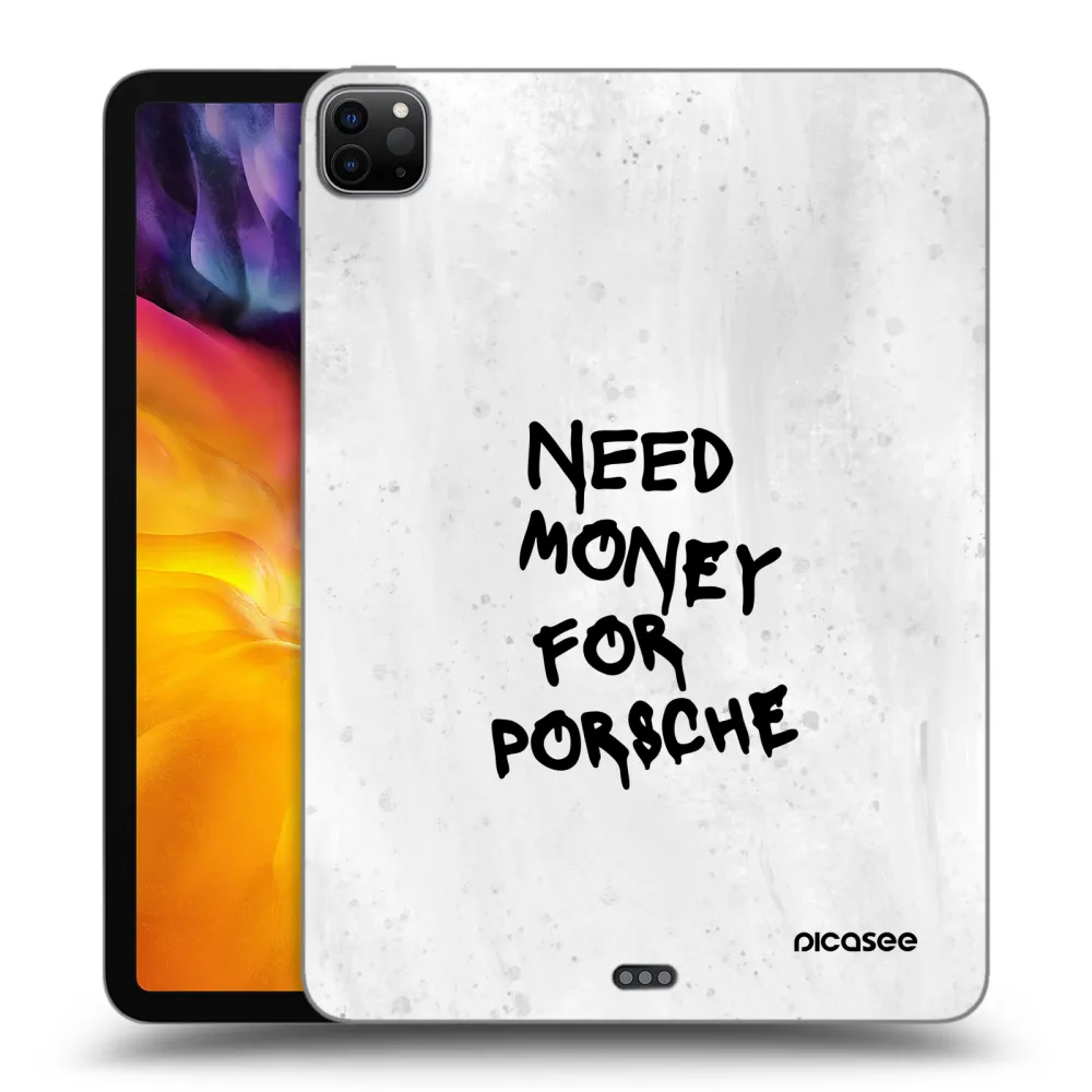Picasee crna silikonska maskica za Apple iPad Pro 11" 2020 (2.gen) - White Dollar
