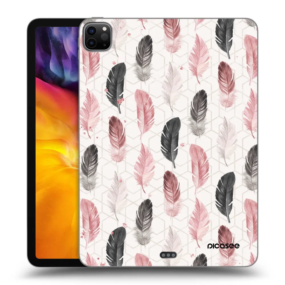 Picasee crna silikonska maskica za Apple iPad Pro 11" 2020 (2.gen) - Feather 2