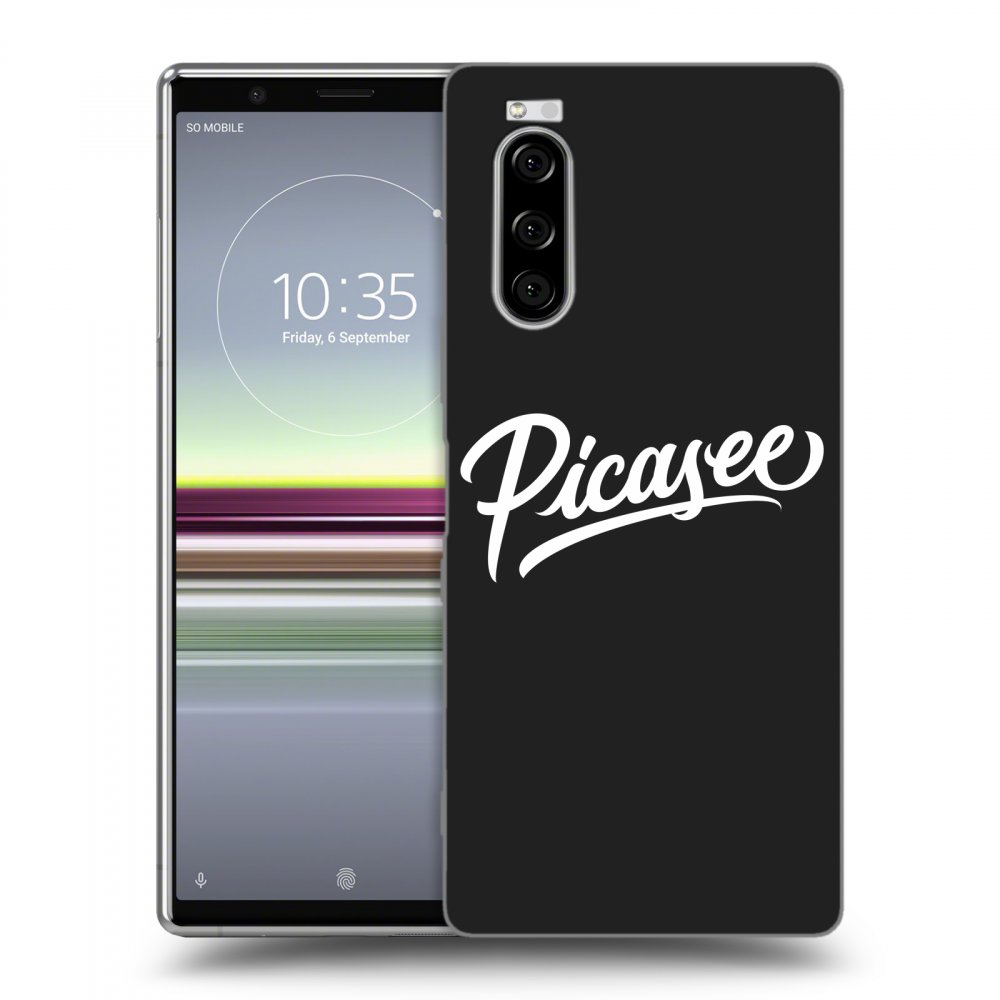 Picasee crna silikonska maskica za Sony Xperia 5 - Picasee - White