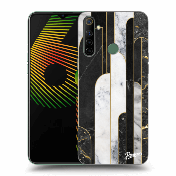 Maskica za Realme 6i - Black & White tile