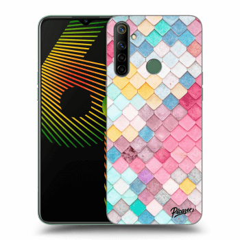 Maskica za Realme 6i - Colorful roof