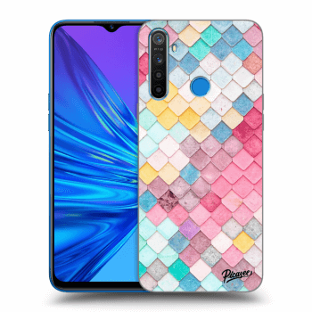 Maskica za Realme 5 - Colorful roof