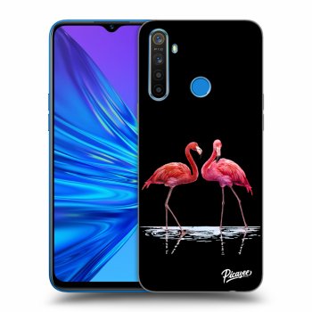 Maskica za Realme 5 - Flamingos couple