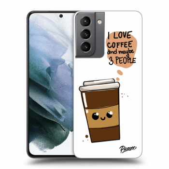 Maskica za Samsung Galaxy S21 5G G991B - Cute coffee