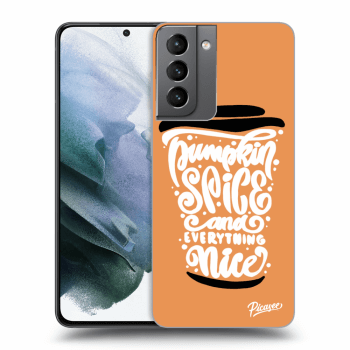 Maskica za Samsung Galaxy S21 5G G991B - Pumpkin coffee
