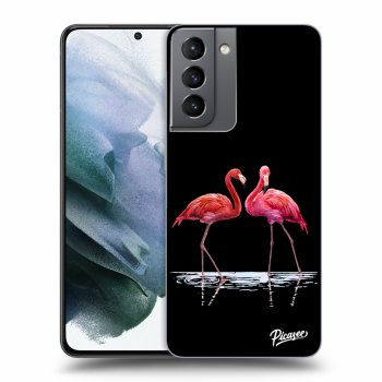 Maskica za Samsung Galaxy S21 5G G991B - Flamingos couple