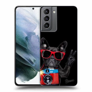 Maskica za Samsung Galaxy S21 5G G991B - French Bulldog