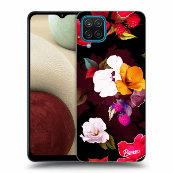 Maskica za Samsung Galaxy A12 A125F - Flowers and Berries