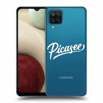 Picasee silikonska prozirna maskica za Samsung Galaxy A12 A125F - Picasee - White