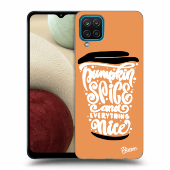 Maskica za Samsung Galaxy A12 A125F - Pumpkin coffee