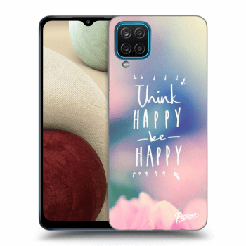 Maskica za Samsung Galaxy A12 A125F - Think happy be happy