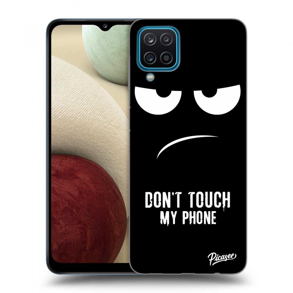 Picasee ULTIMATE CASE za Samsung Galaxy A12 A125F - Don't Touch My Phone