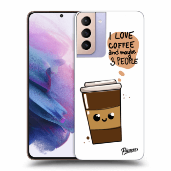 Maskica za Samsung Galaxy S21+ 5G G996F - Cute coffee