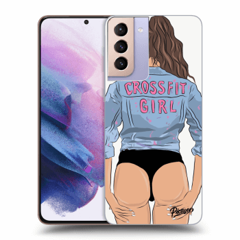 Picasee ULTIMATE CASE za Samsung Galaxy S21+ 5G G996F - Crossfit girl - nickynellow
