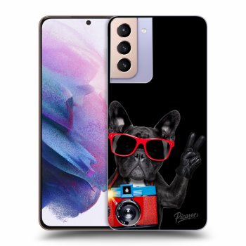 Maskica za Samsung Galaxy S21+ 5G G996F - French Bulldog